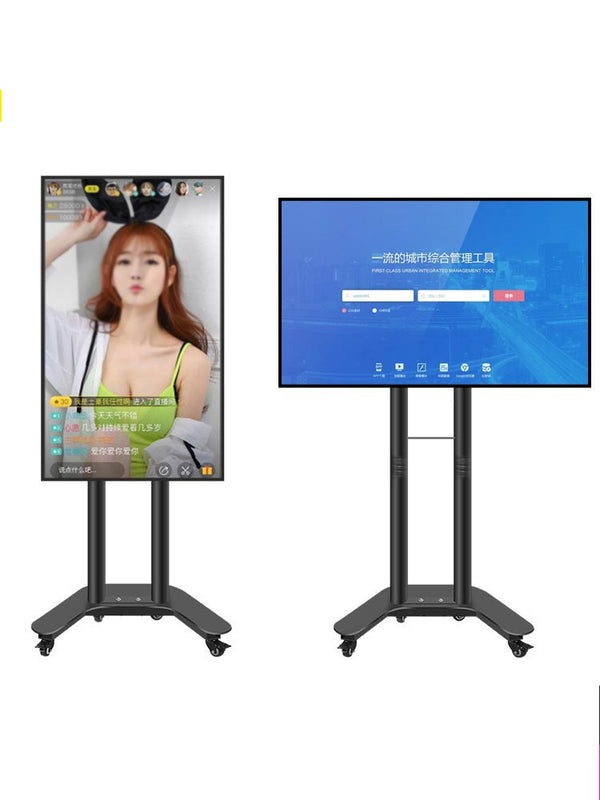 (5200)32-47 inch rotate TV Stand SPEEDSMOUNT vertical mounting portrait landscape view