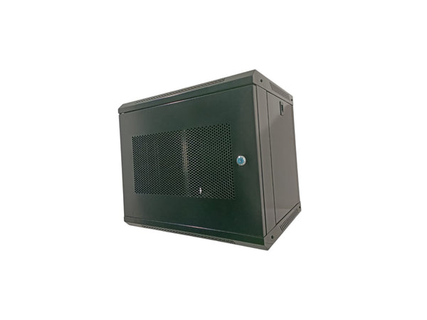 9U W53D40cm server rack  IT network data storage SPEEDSMOUNT CCTV cabinet