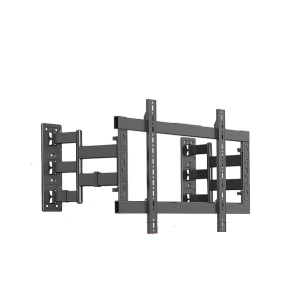 (AVR1086)85-100 INCH max loading 400KG heavy duty TV bracket SPEEDSMOUNT swing full motion double arm
