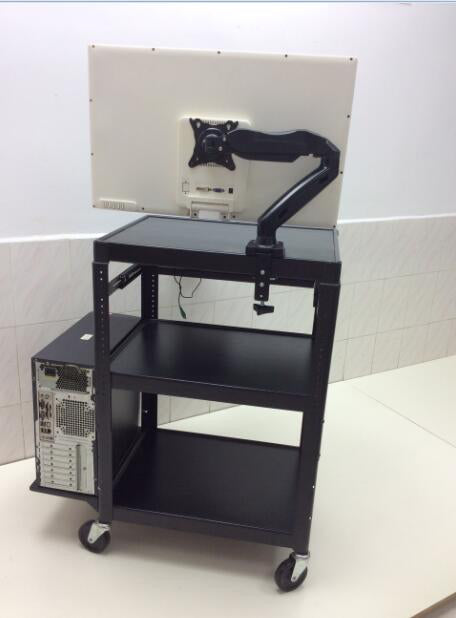 (P97/P137) projector trolley cart SPEEDSMOUNT laptop monitor work station