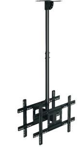 (T590-15) TV bracket Ceiling Double TV  Mount for TV up to 55"