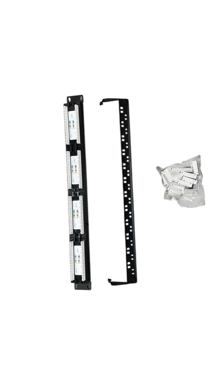 patch panel for sever rack SPEEDSMOUNT Cat6 RJ45 RJ Patch Panel UTP 1