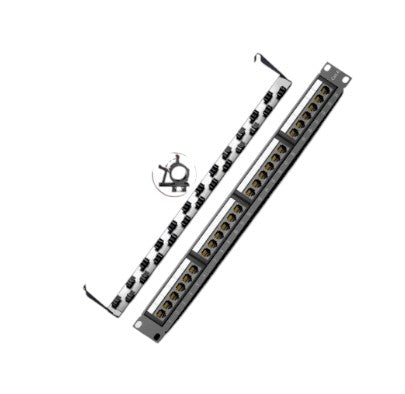 patch panel for sever rack SPEEDSMOUNT Cat6 RJ45 RJ Patch Panel UTP 1