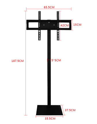 (L99-65)TV Floor Stand for Displays up to 65" - TV Wall ...